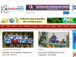 A Gazeta - home page