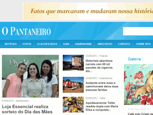 O Pantaneiro - home page