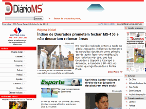 Diário MS - home page