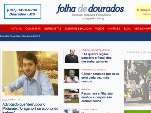 Folha de Dourados - home page