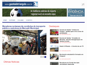 Gazeta do Triângulo - home page