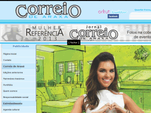 Correio de Araxá - home page