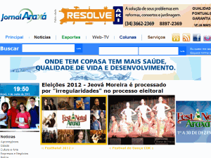Jornal Araxa - home page