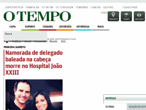 O Tempo - home page