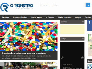 O Registro - home page