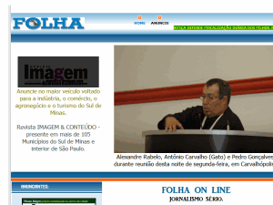 Folha - home page