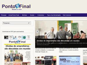 Ponto Final - home page