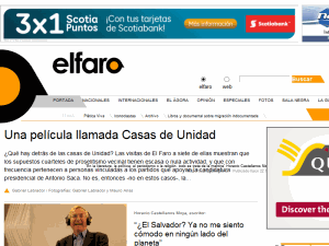 El Faro - home page