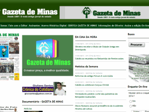 Gazeta de Minas - home page