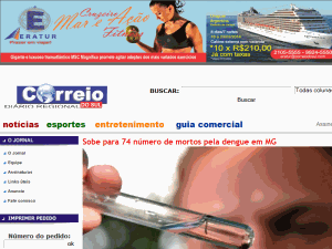 Correio do Sul - home page