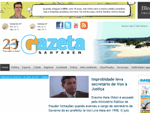 Gazeta de Santarem - home page
