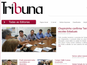 Tribuna do Povo - home page