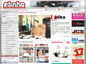 Primeira Linha - home page