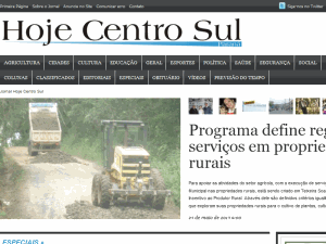 Hoje Centro Sul - home page