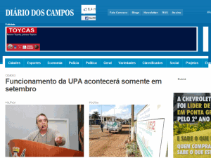 Diário dos Campos - home page