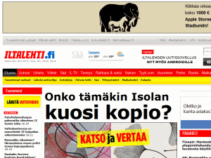 Iltalehti - home page
