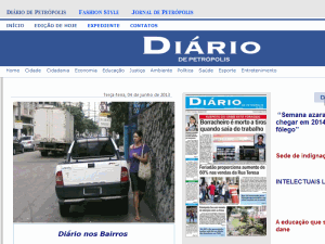 Diário de Petropolis - home page