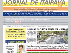Jornal de Itaipava - home page