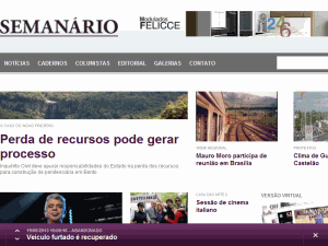 Jornal Semanario - home page
