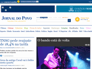 Jornal do Povo - home page