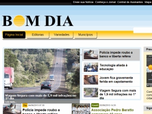 Bom Dia - home page