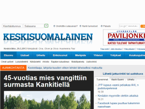Keskisuomalainen - home page