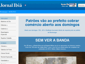 Jornal Ibiá - home page