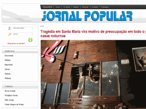 Jornal Popular - home page