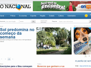 O Nacional - home page