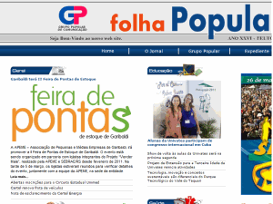 Folha Popular - home page