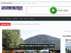 Folha do Norte da Ilha - home page