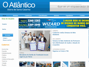 O Atlantico - home page
