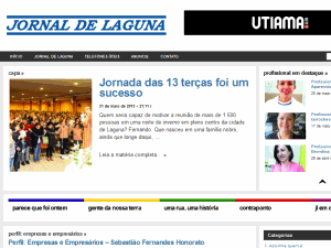Jornal de Laguna - home page