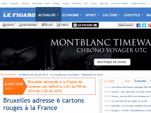 Le Figaro - home page