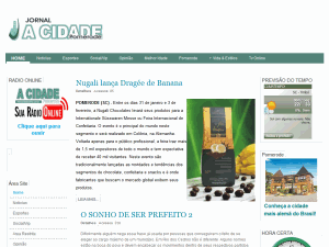 Jornal A Cidade - home page