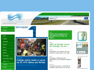 Jornal de Tijucas - home page