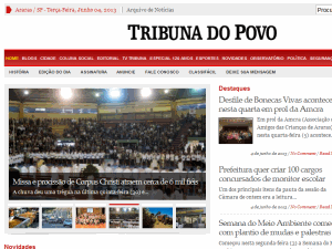 Tribuna do Povo - home page