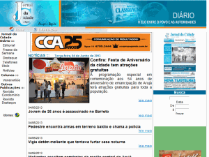 Jornal da Cidade - home page