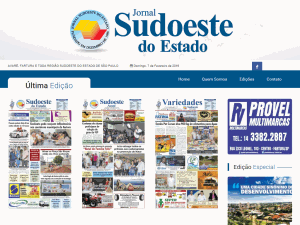 Sudoeste do Estado - home page