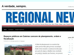 Regional News - home page