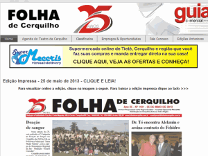 Folha de Cerquilho - home page