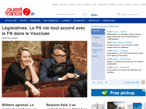 Ouest France - home page