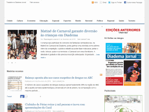 Diadema Jornal - home page