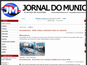 Jornal do Municipio - home page