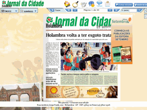 Jornal da Cidade - home page
