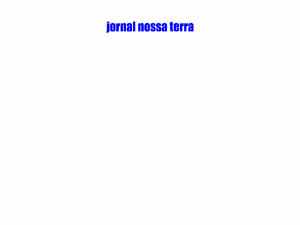 Jornal Nossa Terra - home page