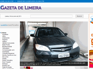 Gazeta de Limeira - home page