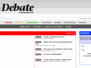 Debate - home page