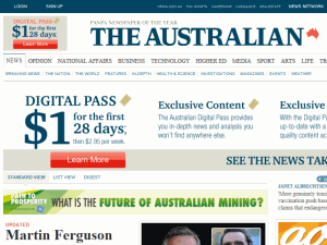 The Australian - home page