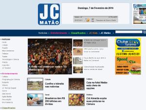 Jornal do Comercio - home page